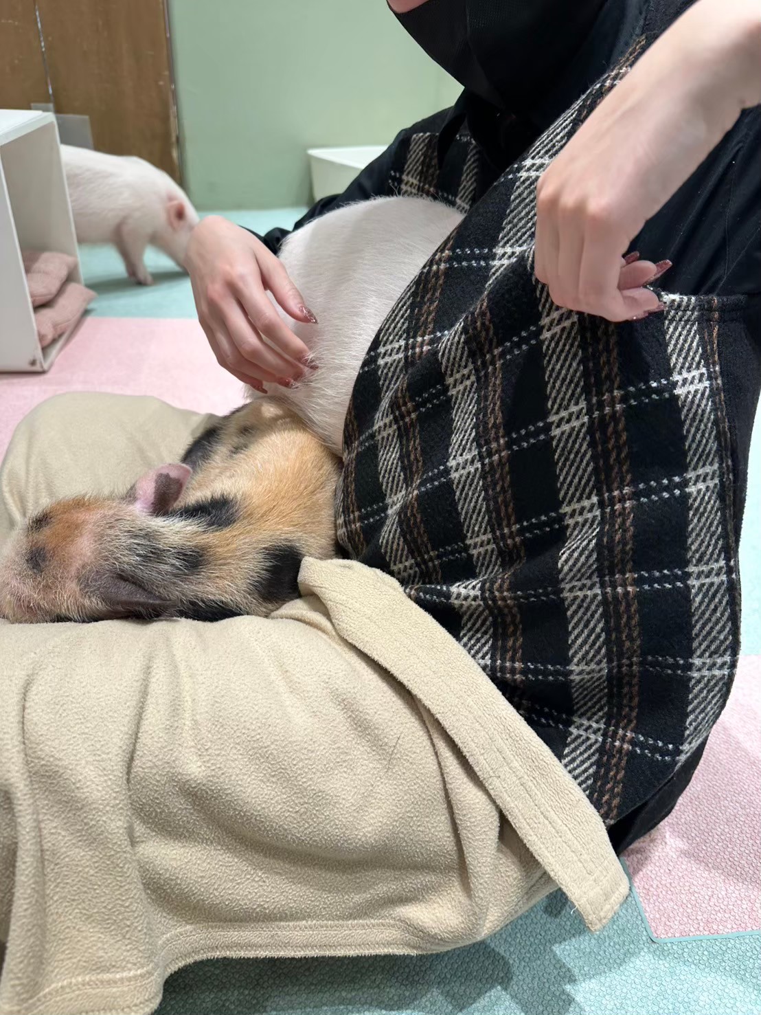 大慌ての私とスタッフさん